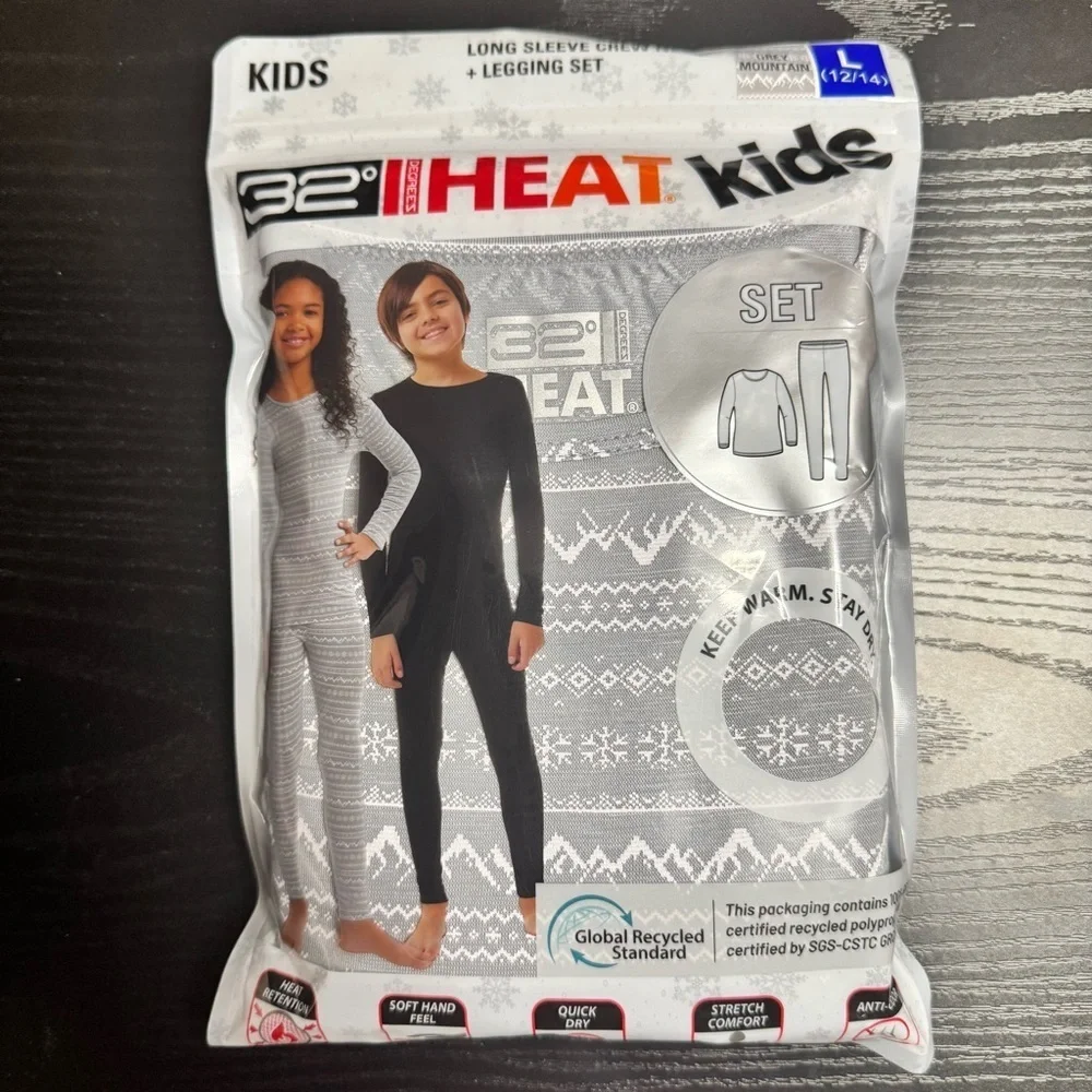 32 Degrees Kids' Heat 2pc Set